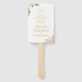 花の誓い更新アニバーサリープログラム ハンドファン (裏面)