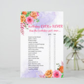 花の誕生日はゲームなし (スタンド正面)