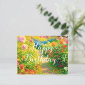 花の誕生日 ポストカード (スタンド正面)