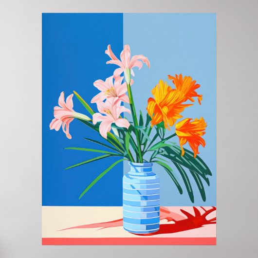 花の調和:自然の本質 ポスター (正面)