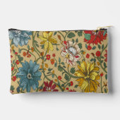 花の質感 アクセサリーポーチ (裏面)