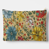 花の質感 アクセサリーポーチ (裏面)