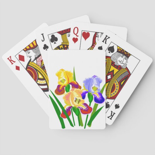 花の贈り物 トランプ (裏面)