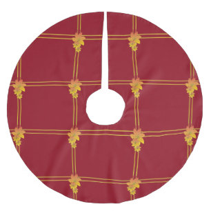 花の贈り物 ブラッシュドポリエステルツリースカート