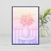 花の贈り物 招待状 (スタンド正面)