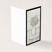 花の贈り物 – 黒 (外部)