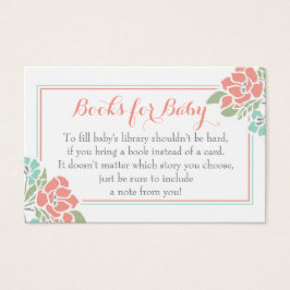 花の赤ちゃんシャワーで本を頼む