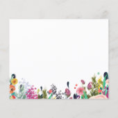 花の赤ちゃんシャワーどのように大きいママの腹のゲーム (裏面)