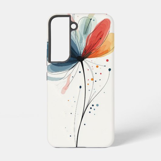花の跡 SAMSUNG GALAXYケース (裏面)