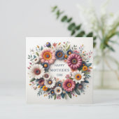 花の輪の母の日 シーズンカード (スタンド正面)