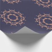 花の輪を包む紙 ラッピングペーパー (角)