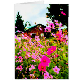 花の農場の絵画