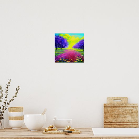 花の道ポスター ポスター (キッチン)