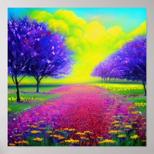 花の道ポスター ポスター (正面)