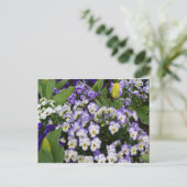 花の郵便はがき ポストカード (スタンド正面)