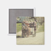 花の配達 マグネット (正面/裏面)