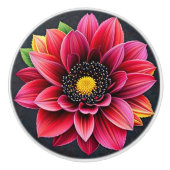 花の野入 セラミックノブ (正面)