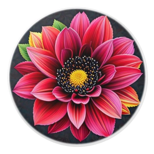 花の野入 セラミックノブ (正面)