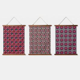 花の野入 吊り下げ型タペストリー