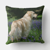 花の金Retreiver クッション (裏面)