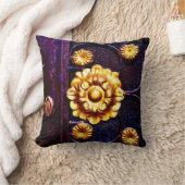 花の門 クッション (ブランケット)