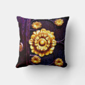 花の門 クッション (裏面)