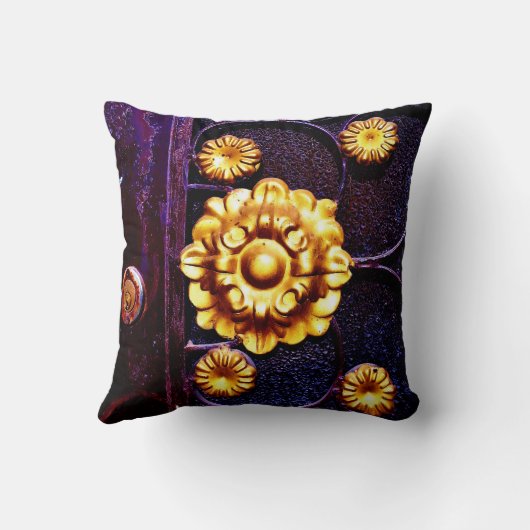 花の門 クッション (裏面)