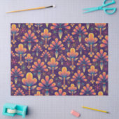 花の開花ティッシュペーパー 薄葉紙 (クラフト)