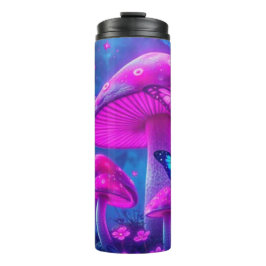 花の開花フェアリーコアパターン – ピンクと紫 タンブラー