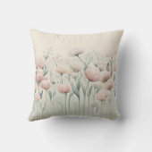 花の開花 クッション (裏面)