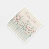 花の開花 スタンダードランチョンナプキン (角)