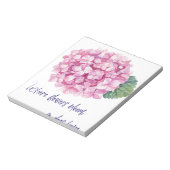 花の開花 ノートパッド (回転)