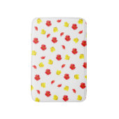 花の開花 バスマット (正面縦)