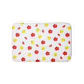 花の開花 バスマット (正面)