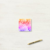 花の開花 ポストイット (デスク上)