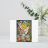 花の開花 平和 愛 インスピレーション 信仰 ポストカード (スタンド正面)