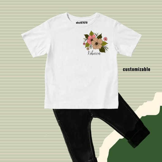 花の開花 Tシャツ