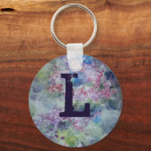 花の間で踊るキーチェーン キーホルダー (正面)