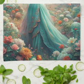 花の間で キッチンタオル (折り畳み)