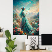 花の間で ポスター (ホームオフィス)