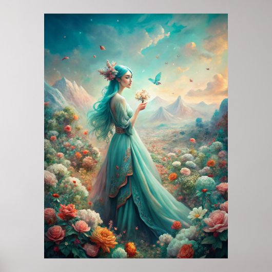 花の間で ポスター (正面)