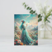 花の間で ポストカード (スタンド正面)