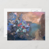 花の間のオフェリア, c.1905-8 ポストカード (正面/裏面)