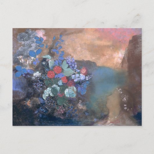 花の間のオフェリア, c.1905-8 ポストカード (正面)