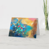 花の間のオフェリア | Odilon Redon カード (正面)