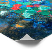 花の間のオフェリア | Odilon Redon ポスター (角)