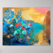 花の間のオフェリア | Odilon Redon ポスター (正面)