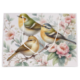 花の間のソンバードセレナーデ ラージペーパーバッグ