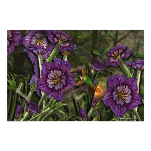 花の間のハーム フォトプリント            (正面)