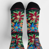 花の間を盲目で歩く。 ソックス (上部)